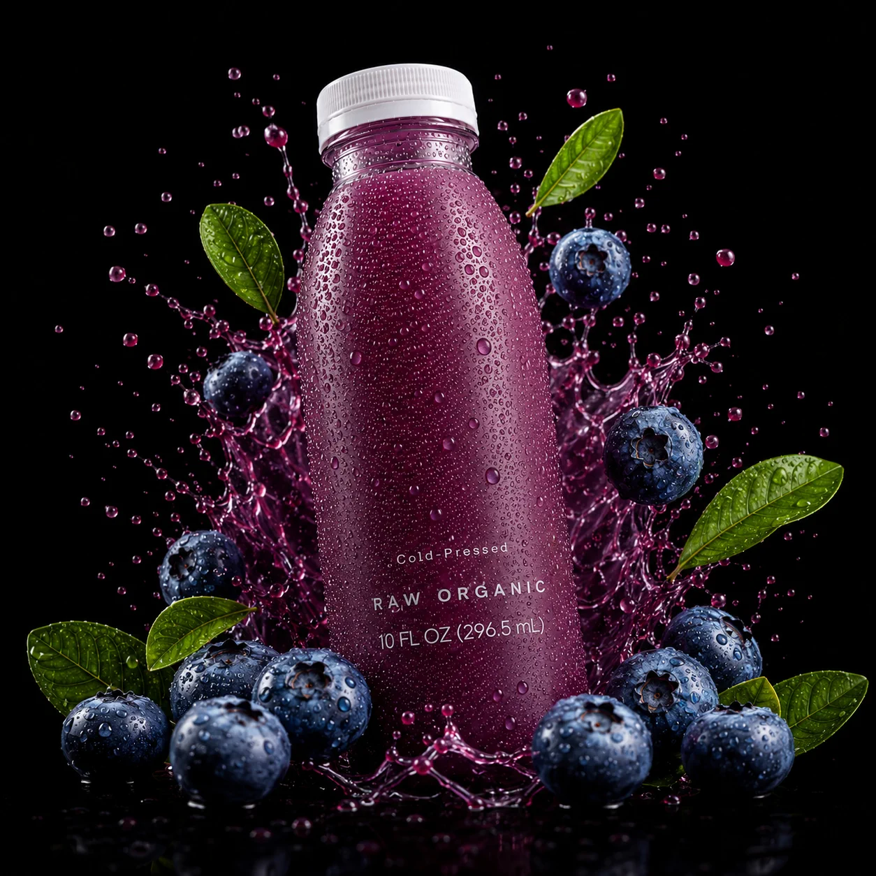 Fresh juices in assorted fruit flavours